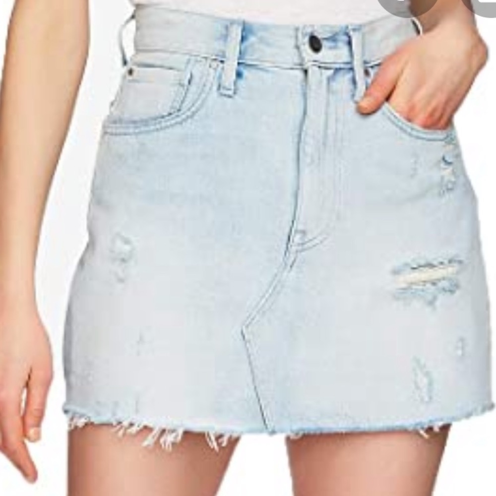 1 STATE Denim Skirt NWT